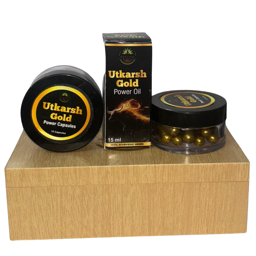 Utkarsh Gold Capsules + Power Oil